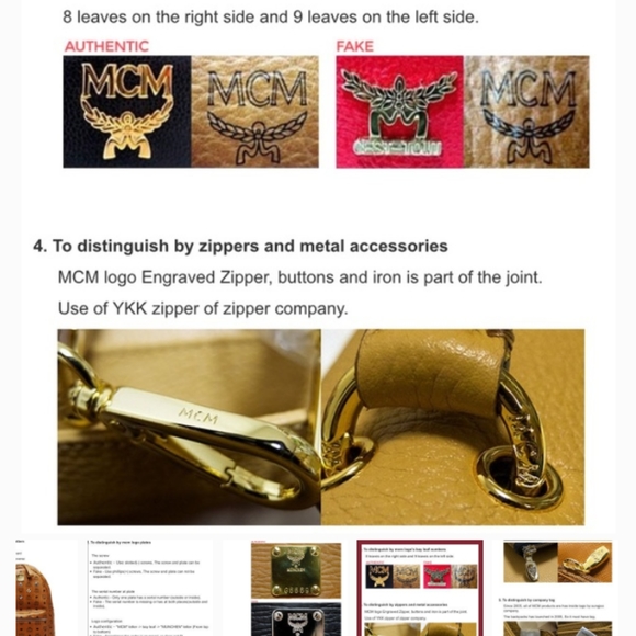 Brand New MCM Studded Dual Stark Laptop Backpack - Picture 8 of 10